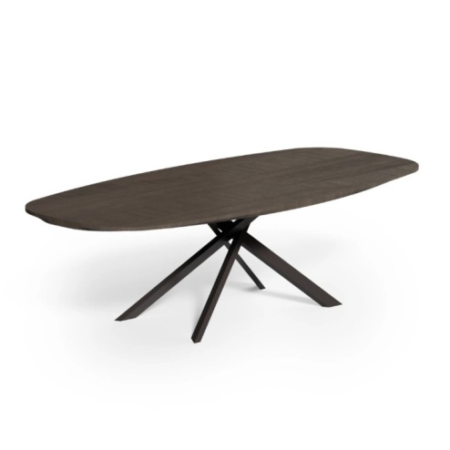 Tavolo fisso 4x4 Ozzio con piano Intarsiato